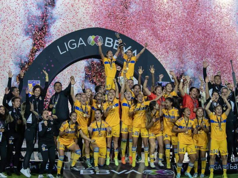 Tigres conquista quinto título de la Liga MX Femenil