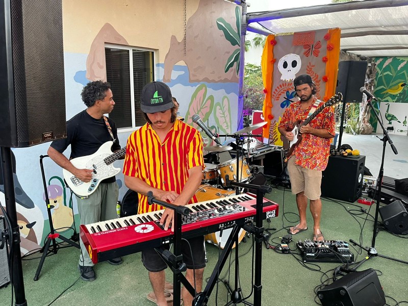 Tiny concert en Centro Comunitario; buscan acercar música y cultura a infancias