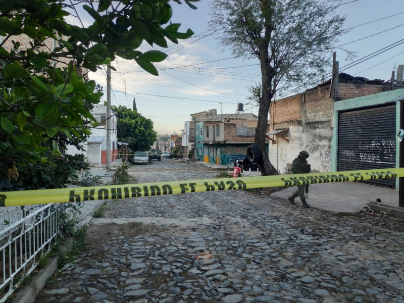 Tiran cuerpo en Loma Bonita