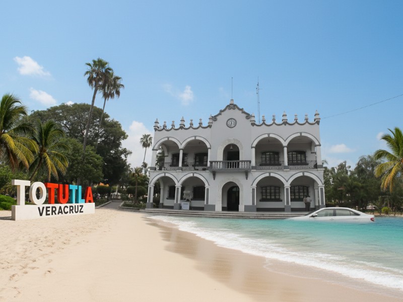 Titular de turismo confunde municipio, asegura que Totutla tiene playa