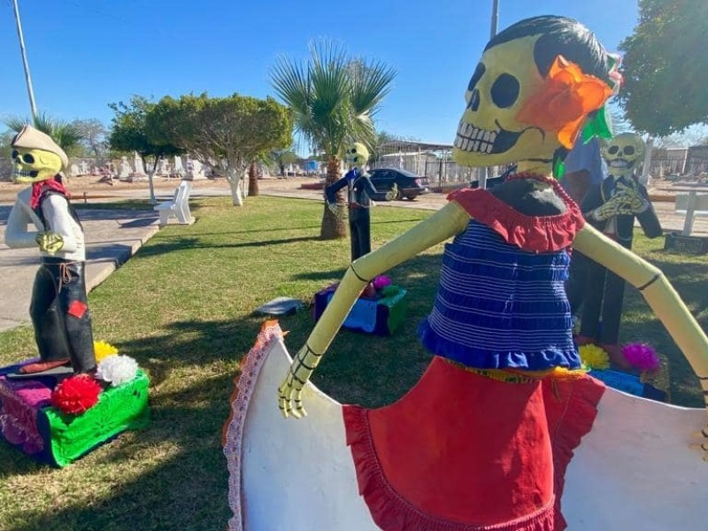 Todo listo para celebración de Día de Muertos