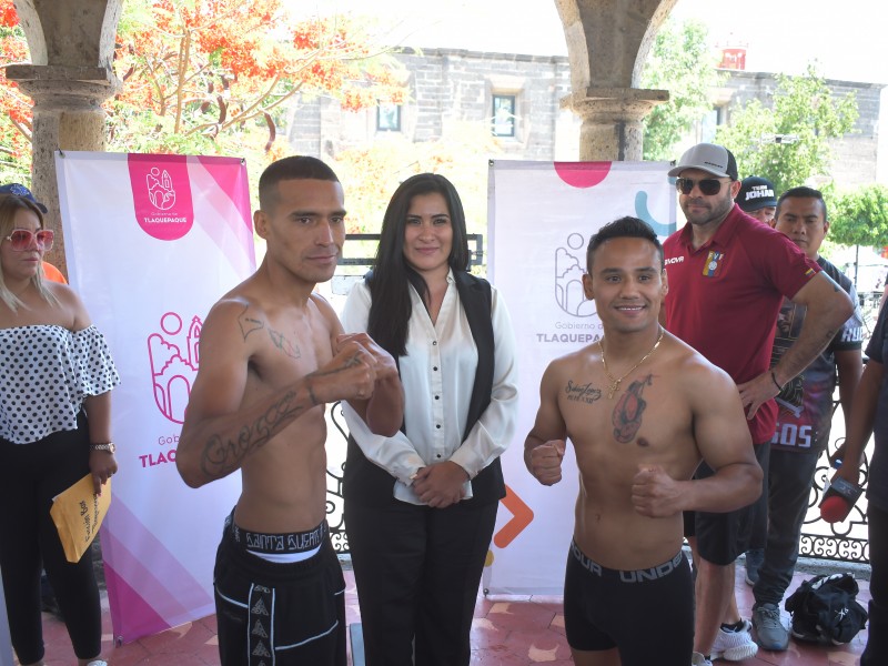 Todo listo para el choque de puños en Tlaquepaque