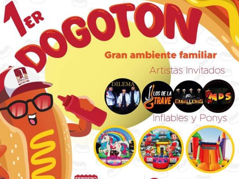 Todo listo para el Dogotón, hoy jueves en Empalme