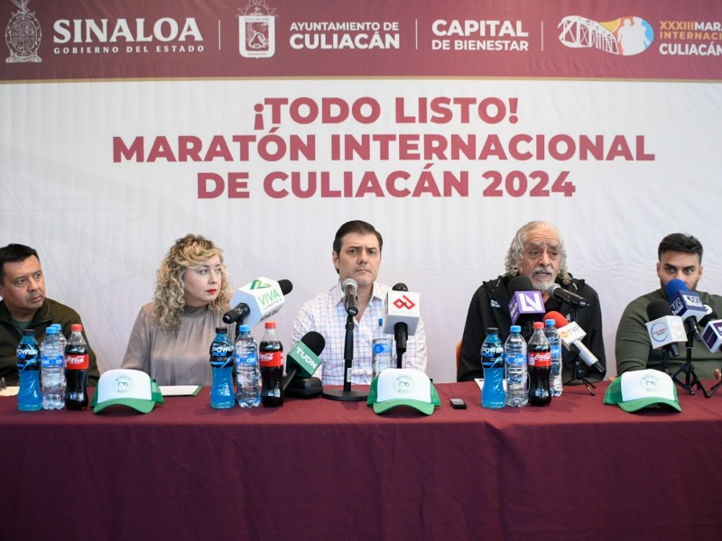 Todo listo para el maratón internacional de Culiacán