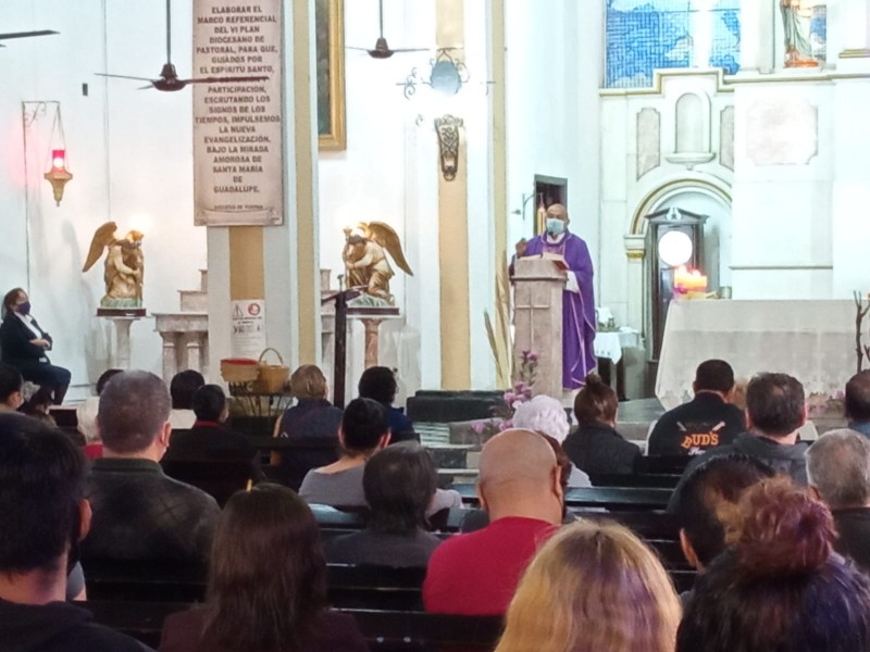 Todo listo para el Viacrucis en Catedral de Tuxpan