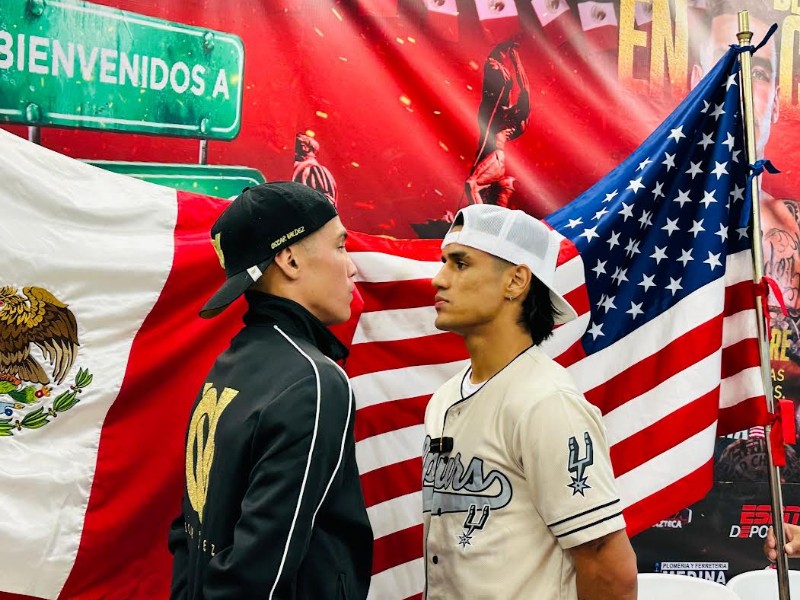 Todo listo para función box entre Óscar Valdez y Richard “Ricky” Medina