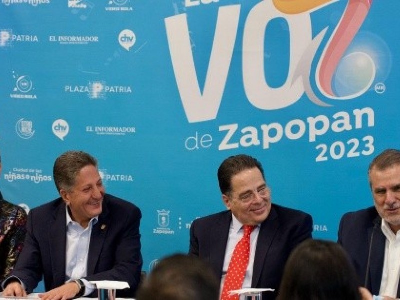 Todo listo para la segunda edición de La Voz Zapopan