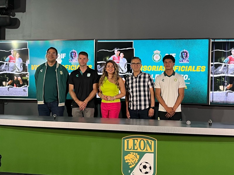 Todo listo para las visorias de fútbol en León