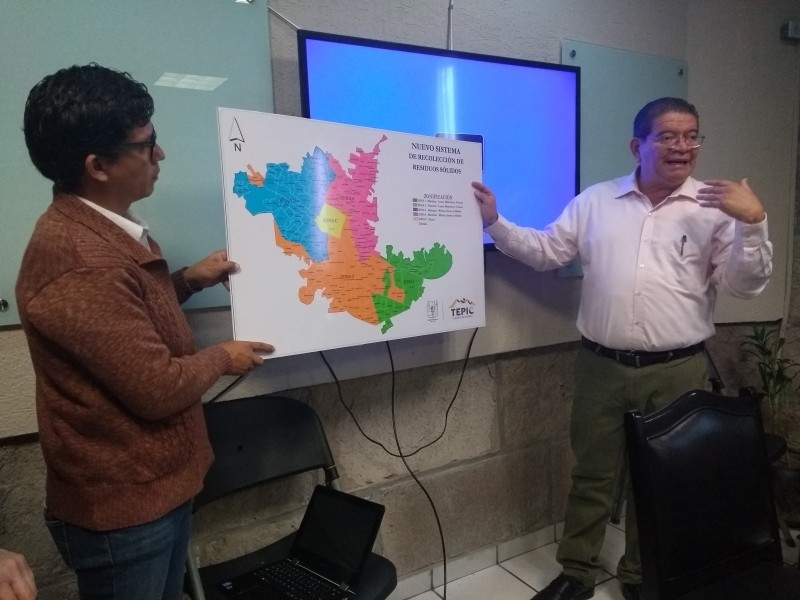 Todo Tepic incorporado al sistema de recolección