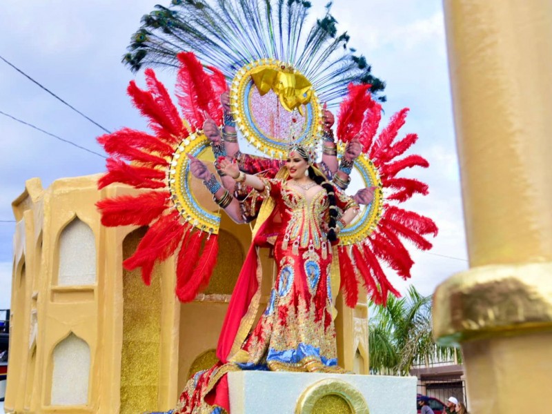 Todo un éxito desfile alegórico del Carnaval Tamazula II 2023