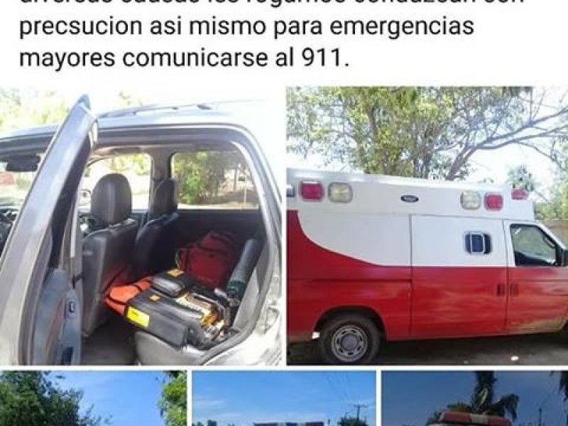 Todos Santos sin unidades de emergencia ni bombera