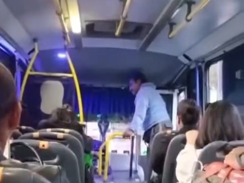 Toluca: Chofer confrontado por manejar a exceso de velocidad