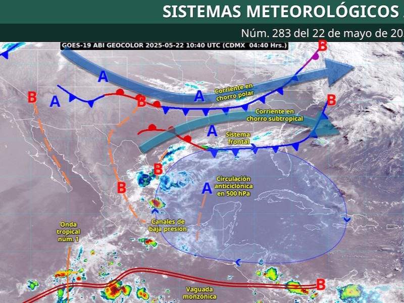 Toluca espera tormentas por la tarde