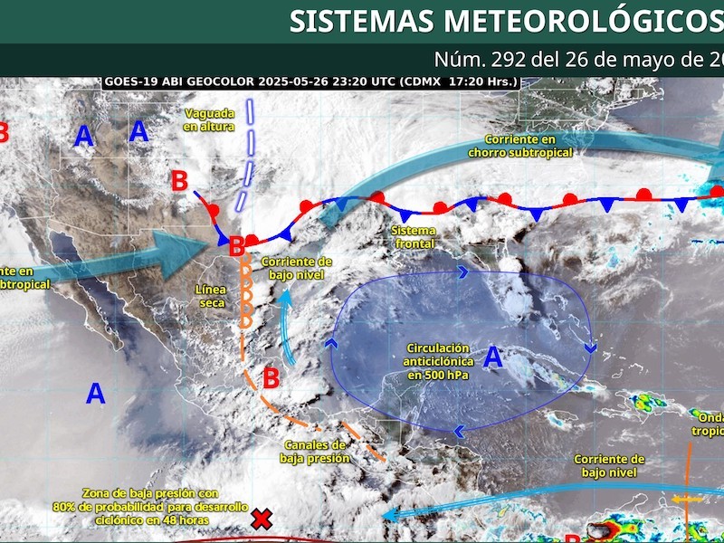 Toluca tendrá lluvias por la tarde