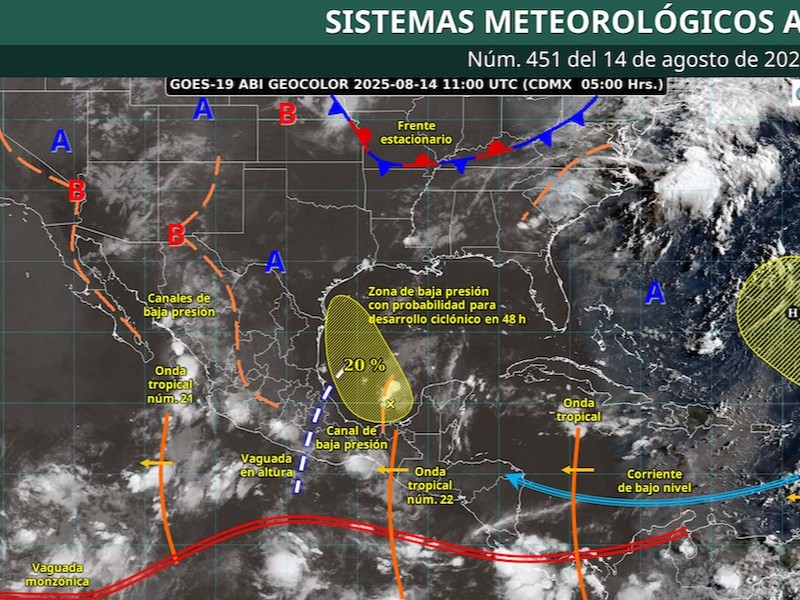 Toluca tendrá lluvias por la tarde