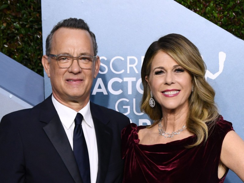 Tom Hanks y Rita Wilson dan positivo a Coronavirus