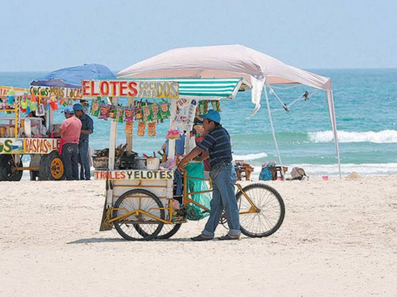 Toma por sorpresa a comerciantes de Huatabampo apertura de playas