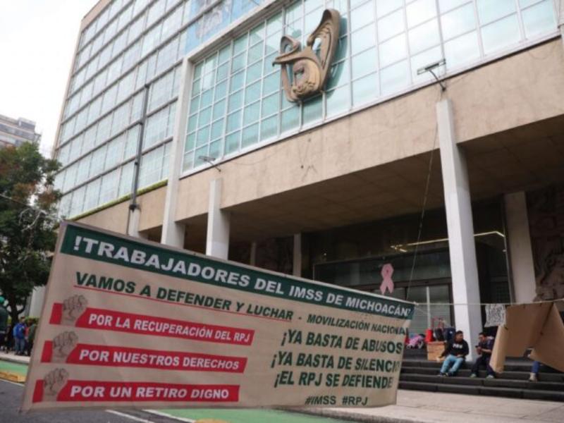 ¡Toma precauciones! Trabajadores del IMSS marcharán este miércoles en la CDMX