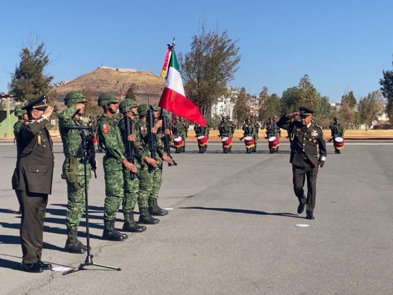 Toma protesta nuevo comandante de la 11/a Zona Militar