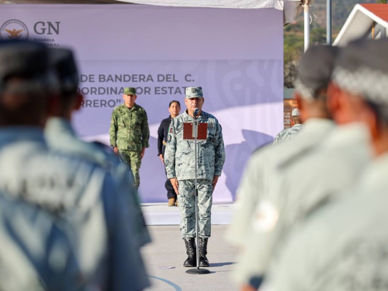 Toma protesta Víctor Fernández como coordinador de la Guardia Nacional