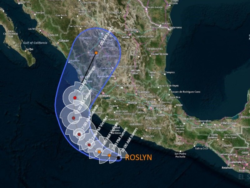 Toman medidas preventivas ante posible impacto de Roslyn en Nayarit