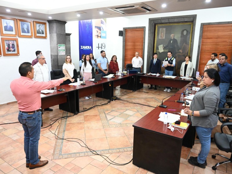 Toman protesta a nuevo Director de Seguridad Pública de Zamora