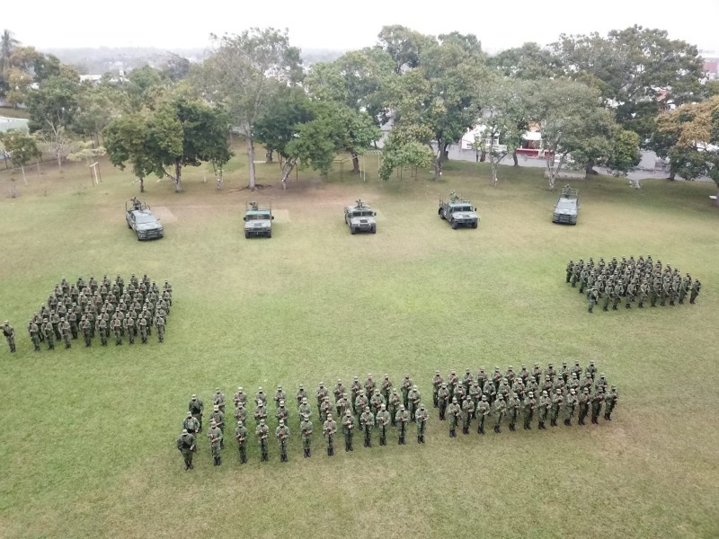 Toman protesta a nuevos integrantes del Ejército en Tuxpan