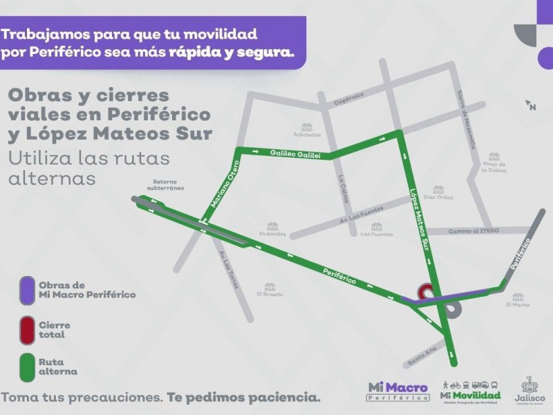 TOME PRECAUCIONES, GOBIERNO DEL ESTADO INICIARÁ CON OBRAS EN AMG