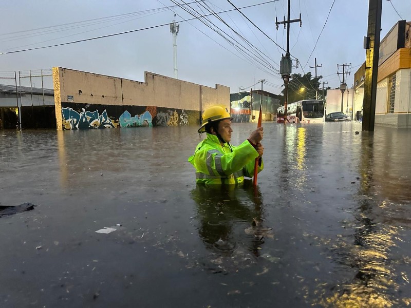 Tormenta causó estragos en diversos puntos de Guadalajara y Zapopan