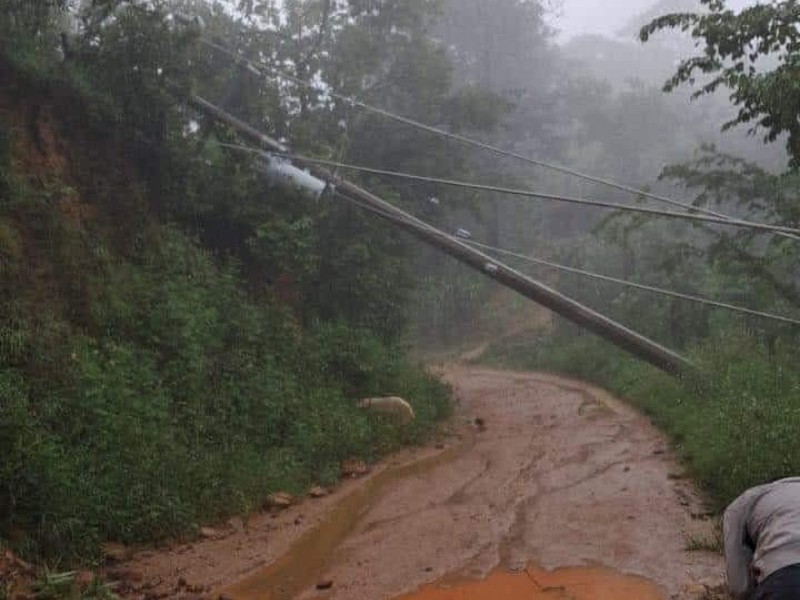 Tormenta eléctrica en Santiago Amoltepec deja una persona fallecida: Protección Civil