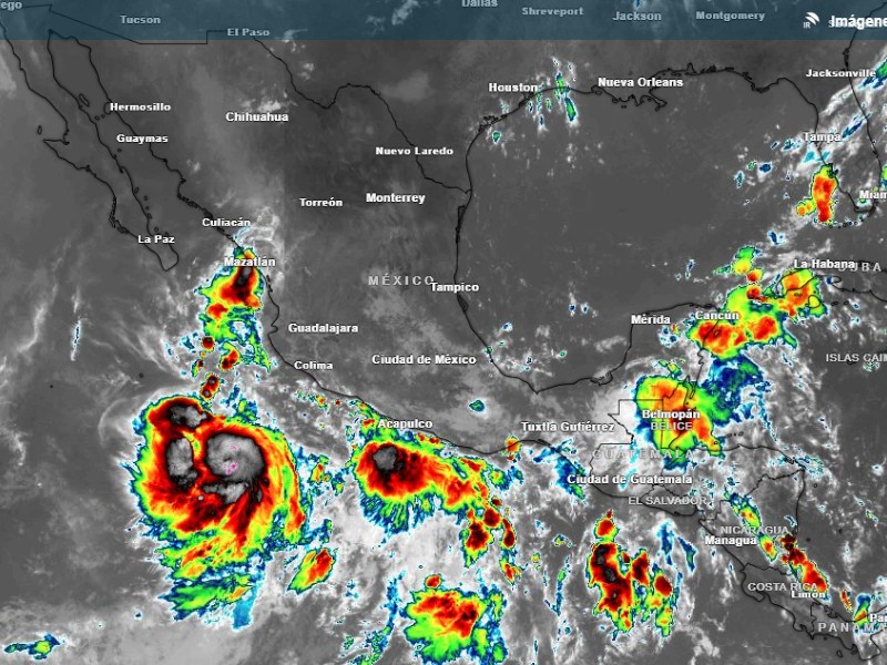 Tormenta Narda sube a huracán categoría 1 y genera alerta