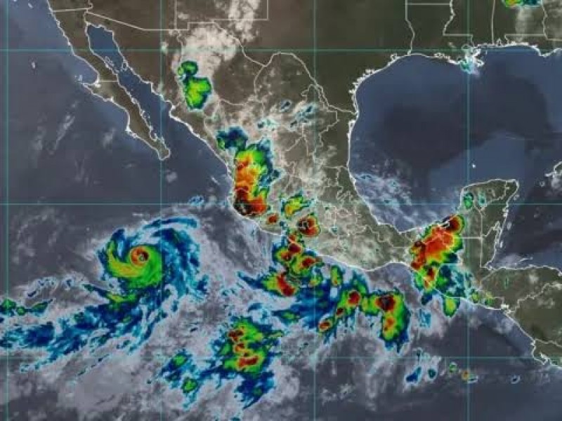 Tormenta tropical Beatriz mantiene trayectoria hacia el noreste