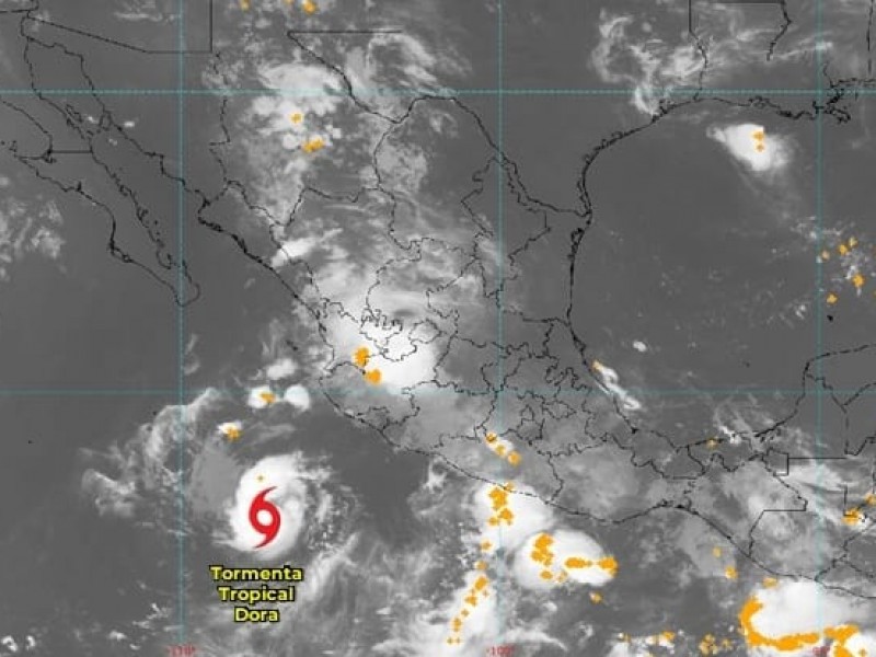 Tormenta Tropical Dora se aleja pero continuarán lluvias en Colima