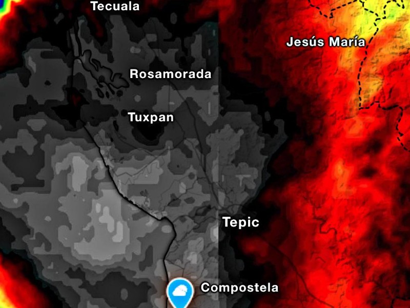 Tormenta tropical Flossie va a generar lluvias en Nayarit