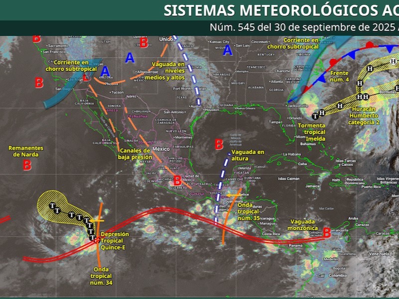 Tormentas por la tarde, pronóstico este martes para Toluca