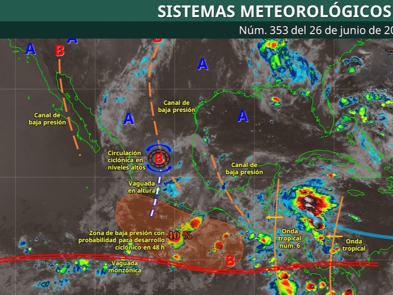 Tormentas por la tarde, pronóstico para el valle de Toluca