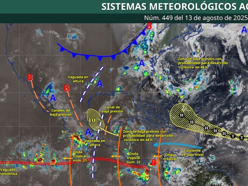 Tormentas por la tarde, pronóstico para el valle de Toluca