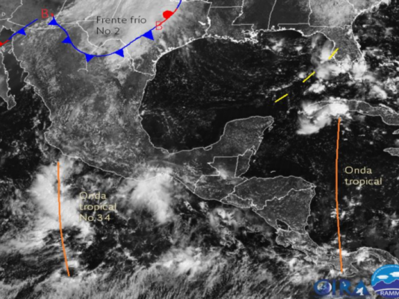 Tormentas puntuales para 5 regiones del estado