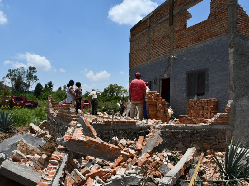 Tornado dejó daños en El Salto