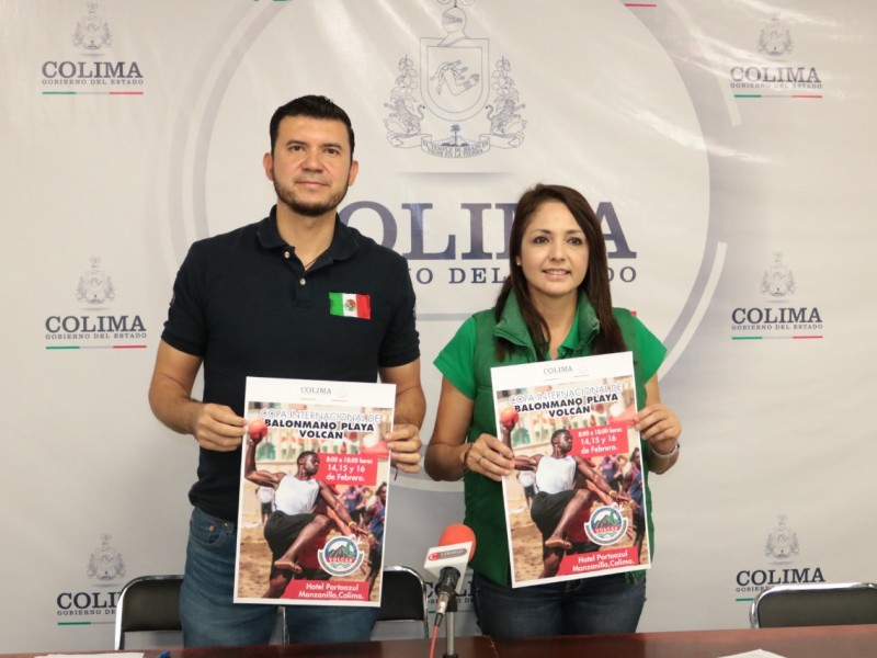 Torneo de handball internacional en Manzanillo