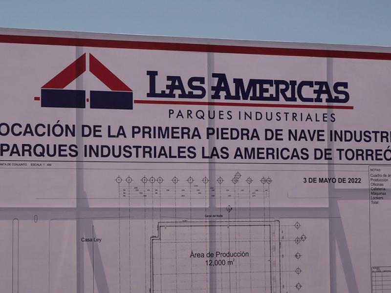 Torreón presenta déficit de naves industriales