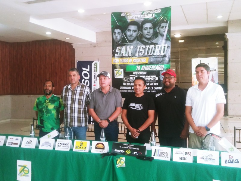 Torreón sede de torneo nacional de Raquetbol