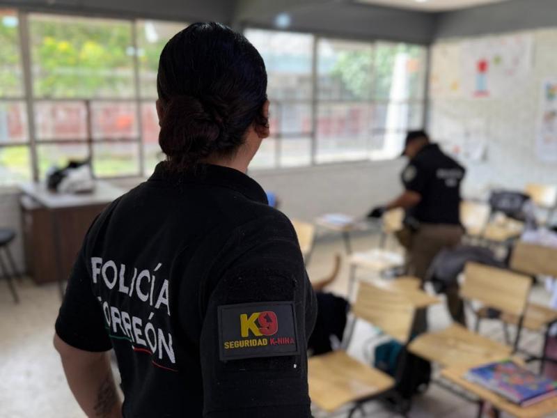 Torreón refuerza vigilancia policial en escuelas