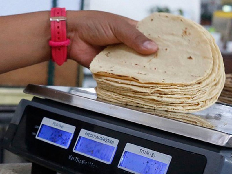 Tortilla no aumentará su precio a inicios de año