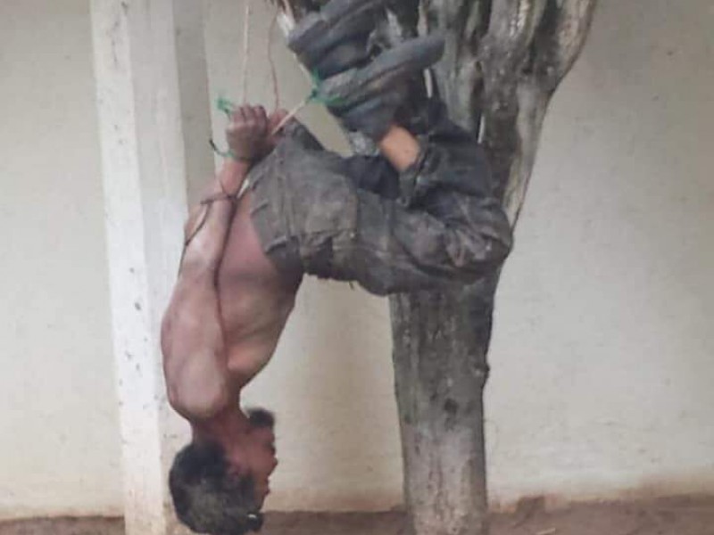 Torturan a un hombre en Frontera Comalapa.