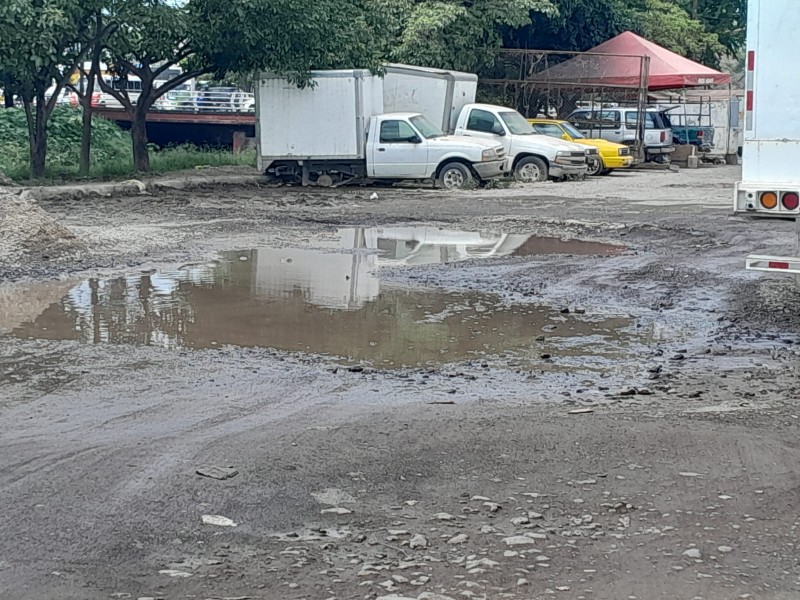 Totalmente destruida la Av. Proyecto