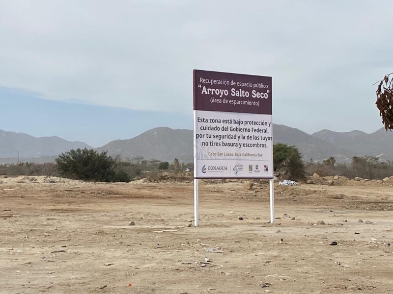 Trabaja CONAGUA en recuperación de espacios de todo Baja California Sur