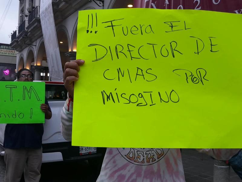 Trabajadores de CMAS piden salida de director en Xalapa