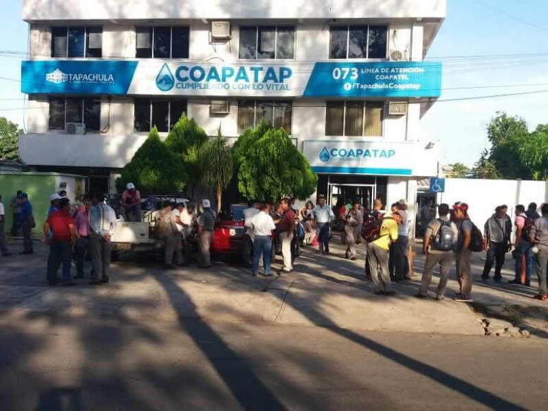 Trabajadores de COAPATAP inician paro de labores