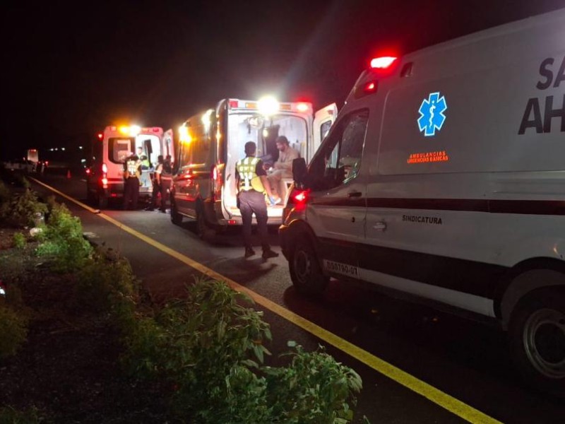 Trabajadores de Japama resultan heridos tras accidente en Mexico 15